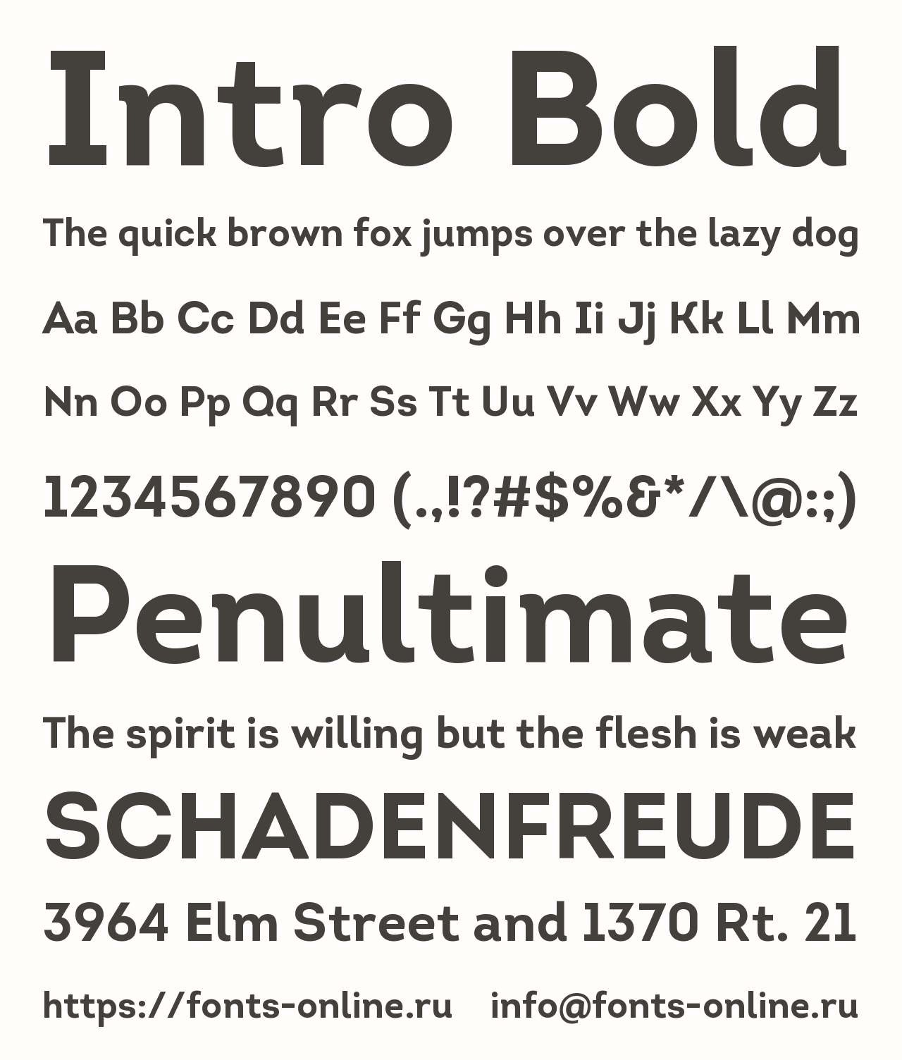 Intro Bold Free Font Download
